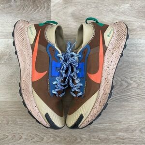 Nike Pegasus Trail 3 GTX Gore-Tex Cacao Rush DR0137-200 Men's 7.5 Running Hiking